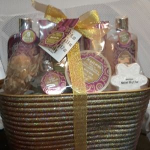 9 piece bath set-Dark chocolate